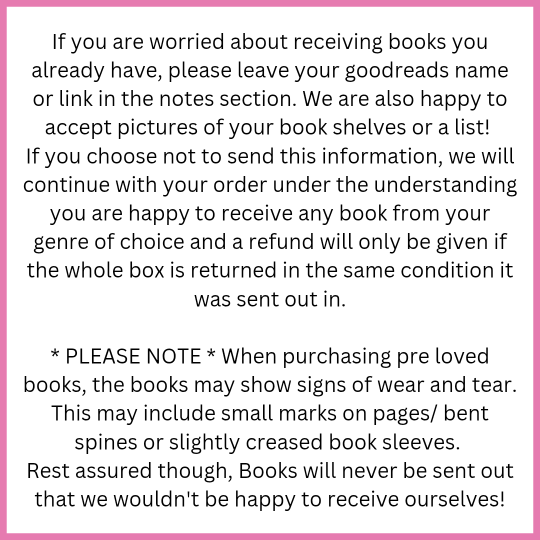 Deluxe blind date with a book box