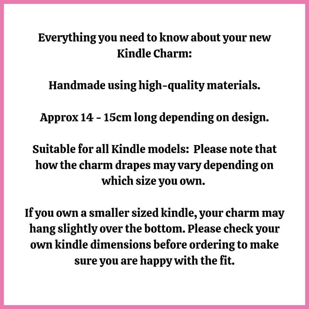 Kindle Charms for E Readers