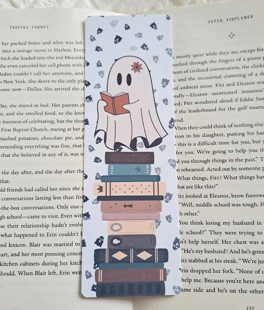 Cute Ghostie bookmark