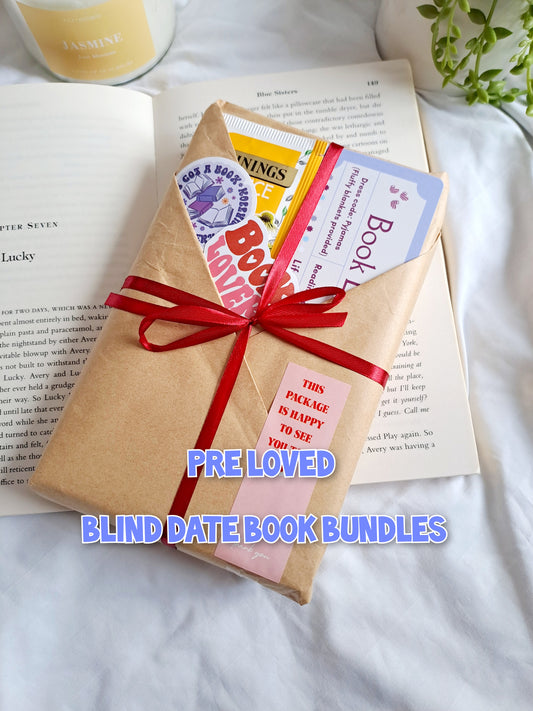 A blind date with a PRE-LOVED book - Gift for book lovers | Bookish Gifts | Book bundles