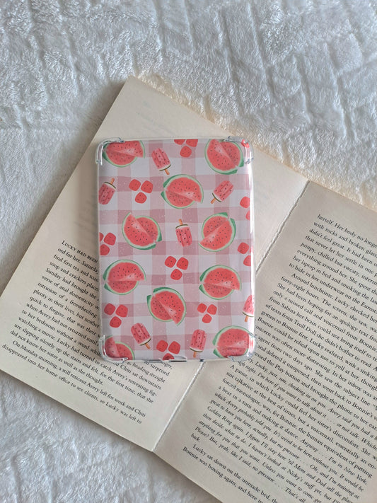 Watermelon picnic Kindle skin - Reading accessories | E reader | Booklover gift