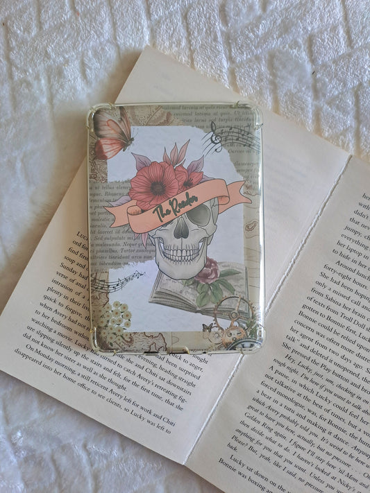 'The Reader' vintage Kindle insert - Kindle accessory | Gift for booklovers