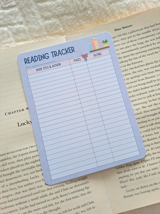 Reading tracker for booklovers - Reading accessories